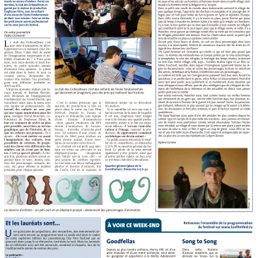 Le Club des Gribouilleurs dans le Quotidien